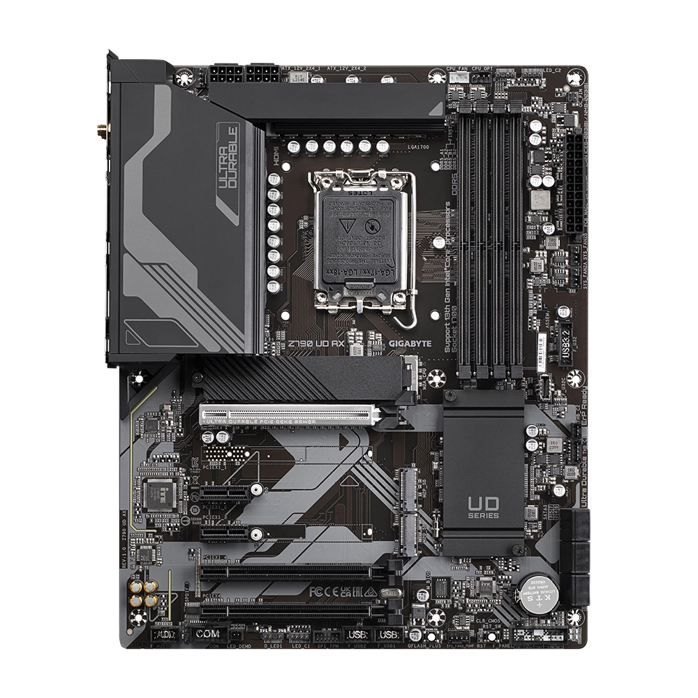 Мат. плата 1700 Gigabyte Z790 UD AX - зображення 2