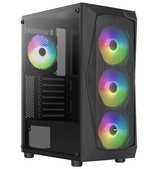 Корпус AeroCool Falcon-G-BK-v2 (4718009158573) - зображення 1