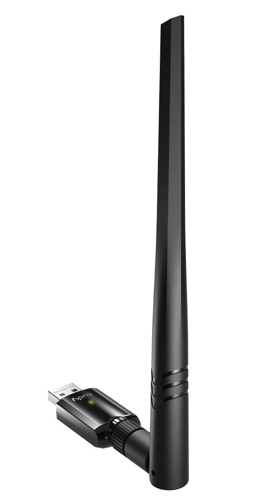 Мережева карта Wireless USB Wi-Fi Cudy WU1400 - зображення 3