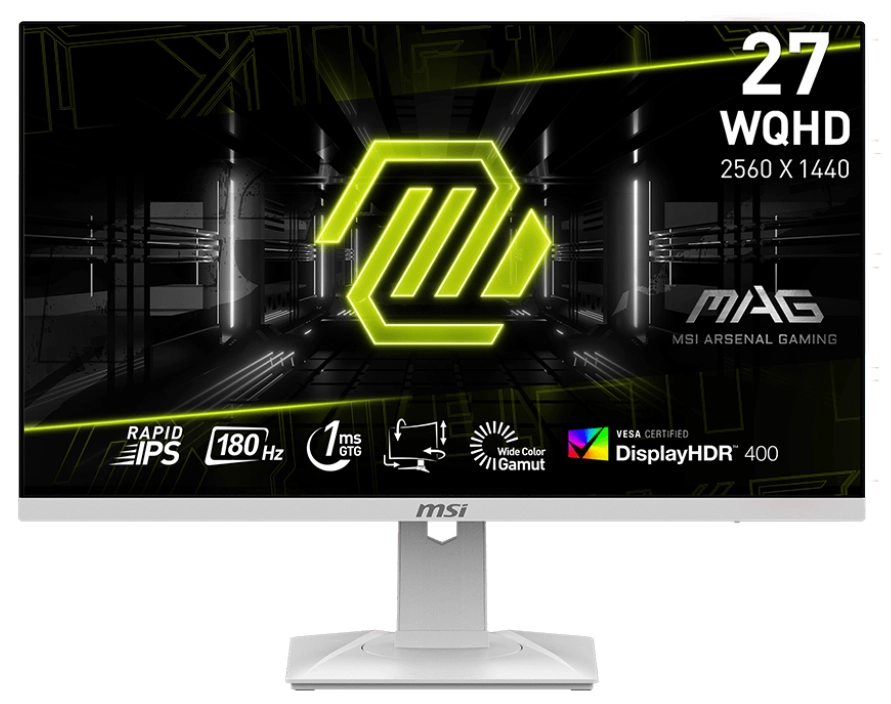 Монітор 27 MSI MAG 274QRFW - зображення 1