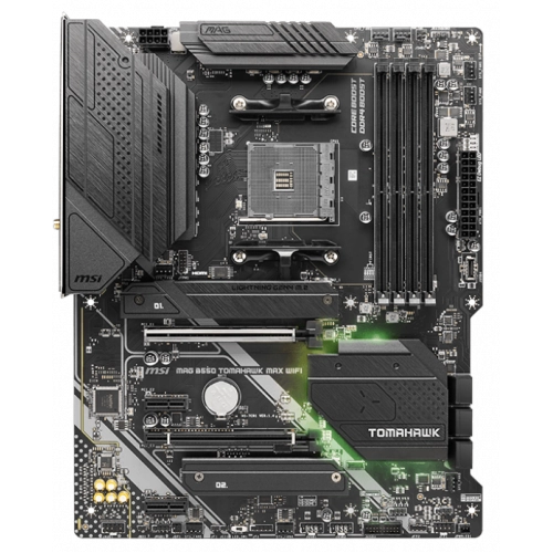 Мат. плата AM4 MSI MAG B550 TOMAHAWK MAX WIFI - зображення 3