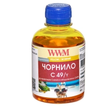 Чорнило WWM GI-490Y для Canon PIXMA G1400/G2400/G3400 (C49/Y)