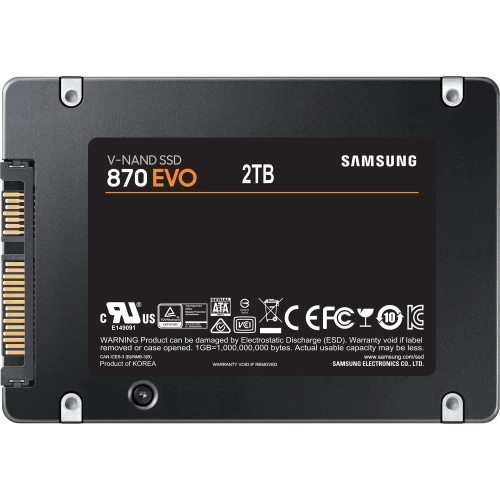 Накопичувач SSD 2TB Samsung 870 EVO (MZ-77E2T0B\/EU) - зображення 5