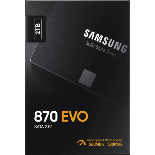 Накопичувач SSD 2TB Samsung 870 EVO (MZ-77E2T0B\/EU) - зображення 6