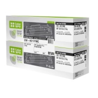 Картридж HP LJ 17A ColorWay для HP Pro M130 Black з чипом, Dual Pack