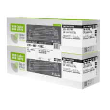 Картридж HP LJ 17A ColorWay для HP Pro M130 Black з чипом, Dual Pack