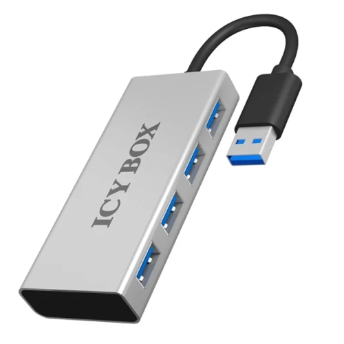 Концентратор USB 3.0 ICY BOX IB-AC6104, 4 порти - зображення 1