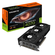 Відеокарта GeForce RTX 4070 12 GDDR6 Gigabyte WINDFORCE OC (GV-N4070WF3OC-12GD)