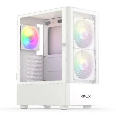 Корпус KRUX Vako White RGB без БЖ - зображення 1