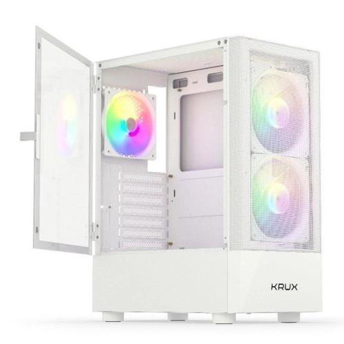 Корпус KRUX Vako White RGB без БЖ - зображення 3