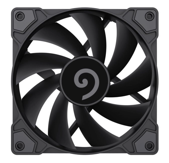 Вентилятор для корпусів 120 мм GAMEMAX GMX-WFBK-PWM - зображення 1