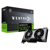 Відеокарта GeForce RTX 5060 Ti 16 GDDR7 MSI VENTUS 2X OC PLUS (RTX 5060 Ti 16G VENTUS 2X OC PLUS)