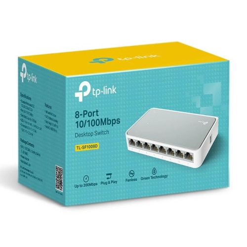 Комутатор Switch TP-Link TL-SF1008D - зображення 3