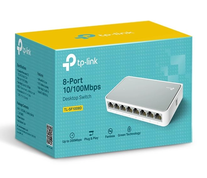 Комутатор Switch TP-Link TL-SF1008D - зображення 3