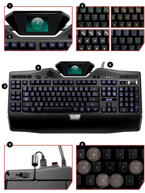 Клавіатура Logitech G19s Gaming Keyboard - зображення 2