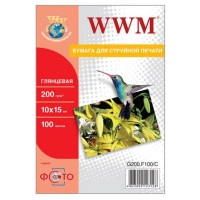 Фото-папір 10x15 WWM, глянець