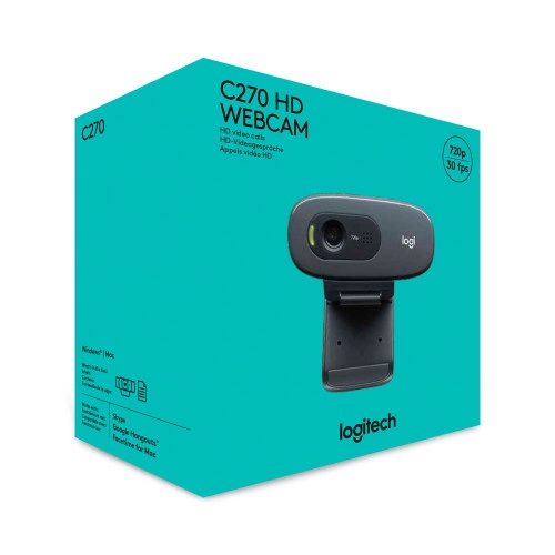 Вебкамера Logitech WebCam C270 HD - зображення 8