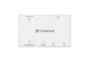 Картрідер зовнішній Transcend TS-RDP7 K\/W USB2.0  USB Хаб - зображення 1
