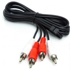 Кабель 2xRCA (M) to 2xRCA (M) 1.5m-1.8m